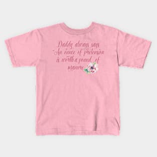 An Ounce of Pretension Kids T-Shirt